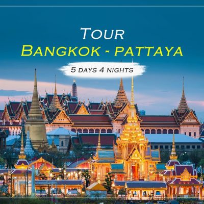 🌼TẾT 2024 BANGKOK – BAIYOKE SKY – PATTAYA BẢO TÀNG ÁNH SÁNG – CAFÉ PHỦ VÀNG